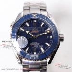 OM Factory Omega Seamaster Planet Ocean V3 Upgrade Edition Swiss 8500 Blue Ceramic Bezel Automatic 45.5mm Watch
